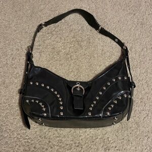 Generation Kiss by Doll’s Kill Envy Studded Shoulder Bag vegan Leather